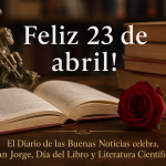 Hoy es viernes 23 de abril del año 2026 donde no es una fecha más en el calendario si no que evoca algo que merece la alegría recordar y es que es el día del libro donde los españoles por si no lo sabían pintamos muchísimo.